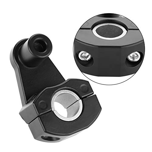 Abrazaderas de elevador de manillar de motocicleta, elevador de abrazaderas de manillar de 12 mm o 28 mm para V-Strom (Negro)
