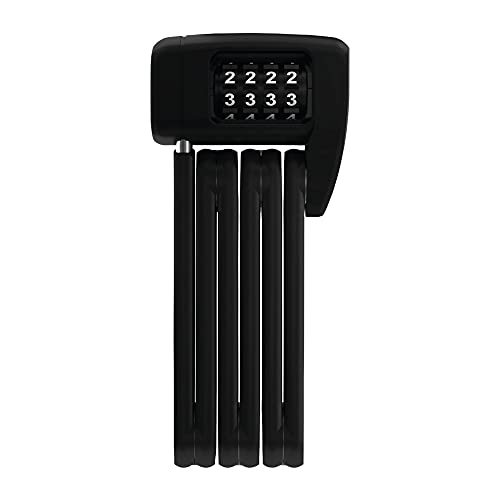 Abus Bordo Lite Mini 6055C/60 BK Candado, Unisex, Negro (Rojo), Talla Única