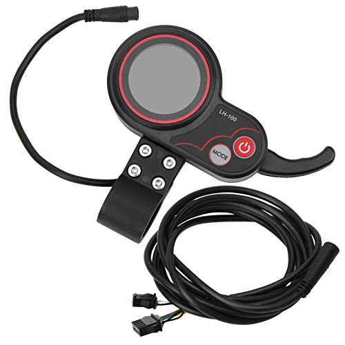 Acelerador de Pulgar con Pantalla, velocímetro, Panel de Control Manual para Scooter de Bicicleta eléctrica(60V)