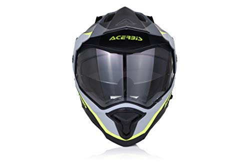 Acerbis 0023466.319.066 Casco, Hombre, Gris, L