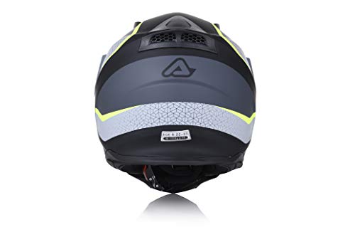 Acerbis 0023466.319.066 Casco, Hombre, Gris, L