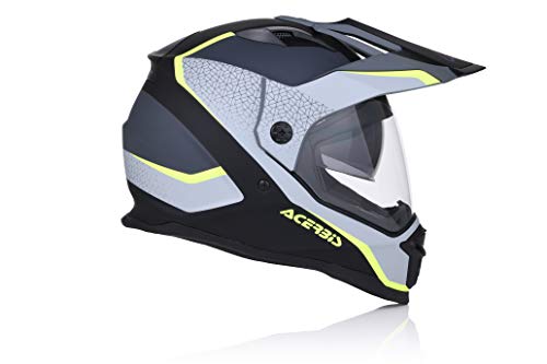 Acerbis 0023466.319.066 Casco, Hombre, Gris, L