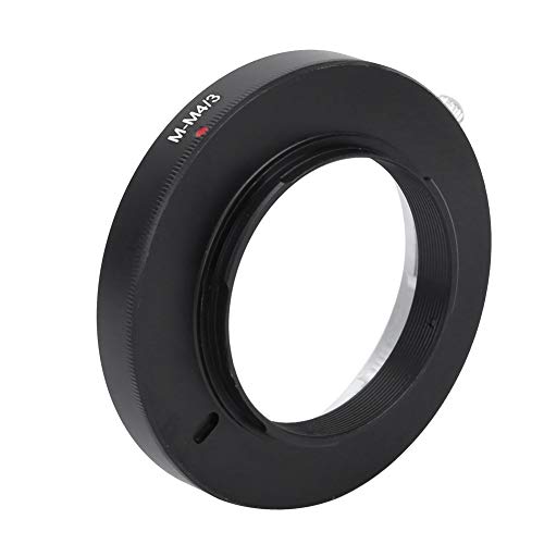Adaptador M-M4/3 Anillo adaptador de lente de metal para lente de montaje para Leica M para adaptarse a la cámara M4/3