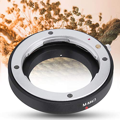 Adaptador M-M4/3 Anillo adaptador de lente de metal para lente de montaje para Leica M para adaptarse a la cámara M4/3