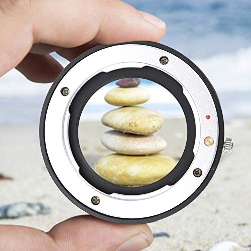 Adaptador M-M4/3 Anillo adaptador de lente de metal para lente de montaje para Leica M para adaptarse a la cámara M4/3