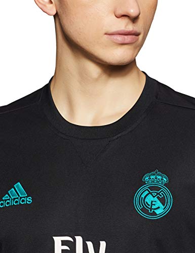 adidas A JSY Camiseta 2ª Equipación Real Madrid 2017-2018, Hombre, Negro (Negro/Arraer), XS