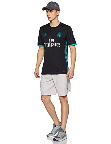 adidas A JSY Camiseta 2ª Equipación Real Madrid 2017-2018, Hombre, Negro (Negro/Arraer), XS