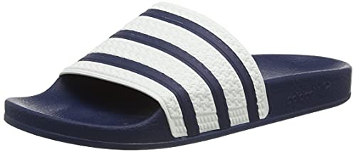 adidas Adilette, Chanclas Unisex Adulto, Azul (Adiblue/White/Adiblue), 44.5 EU