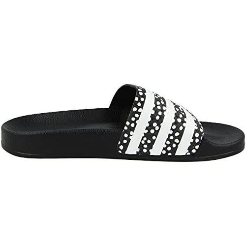 adidas Adilette W, Zapatillas Deportivas Mujer, Core Black Core White Core Black, 37 EU