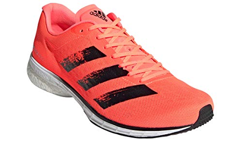 adidas Adizero Adios 5 M Zapatilla de deporte para hombre, Naranja (Coral/Negro/Blanco), 46 EU