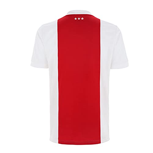 adidas AJAX Temporada 2021/22 Camiseta Primera Equipación T-Shirt, Blanco/Rojo, 1516 Boys