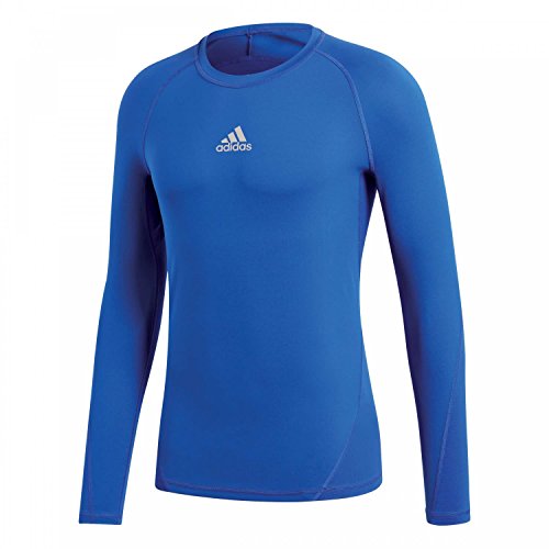 adidas Ask LS tee Y Long Sleeved t-Shirt, Niños, Bold Blue, 1516