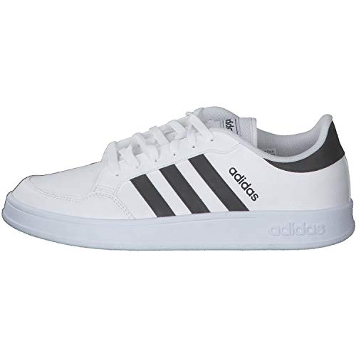 adidas Breaknet, Sneaker Hombre, Cloud White/Core Black/Core Black, 48 EU