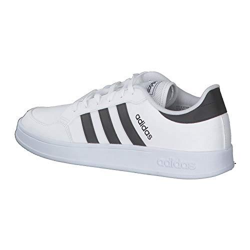 adidas Breaknet, Sneaker Hombre, Cloud White/Core Black/Core Black, 48 EU