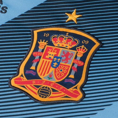 Adidas - Camiseta adidas selección española 2ª 2013, talla s, color azul