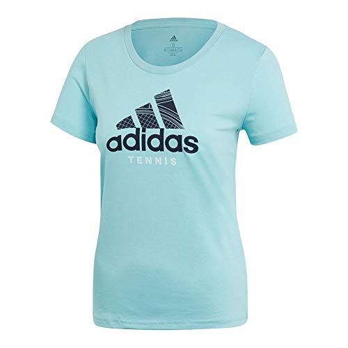 adidas Categoría Mujer Camiseta Manga Corta, Turquesa, XS