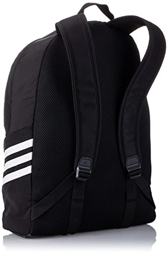 adidas CL BP 3S Mochila, Adultos Unisex, Negro/Blanco (Multicolor), Talla Única