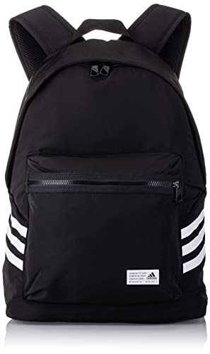 adidas CL BP 3S Mochila, Adultos Unisex, Negro/Blanco (Multicolor), Talla Única