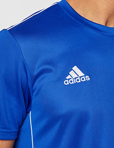 adidas CORE18 JSY T-Shirt, Hombre, Bold Blue/White, M