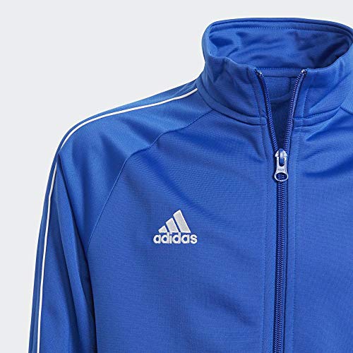 adidas CORE18 PES JKTY Sudadera con Cremallera, Unisex Niños, Azul (Azul Claro/Blanco), 164