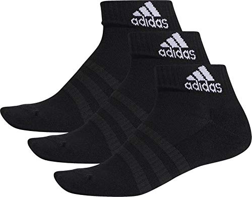 adidas Cush ANK 3PP Calcetines, Unisex Adulto, Negro, XS