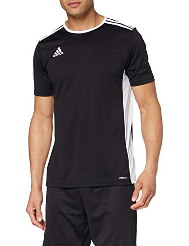 adidas Entrada 18 JSY T-Shirt, Hombre, Black/White, S