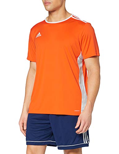 adidas Entrada 18 JSY T-Shirt, Hombre, Orange/White, L