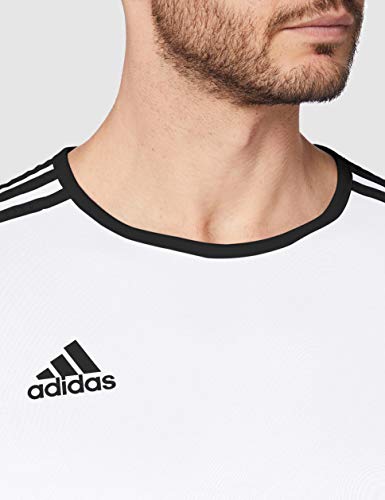 adidas Entrada 18 JSY T-Shirt, Hombre, White/Black, 1516