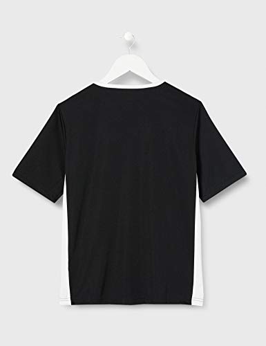 adidas Entrada 18 Jsyy Camiseta de Manga Corta, Niños, Black/White, 1516