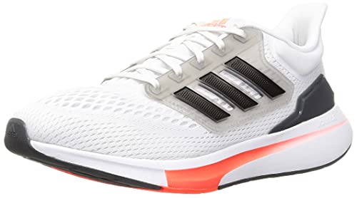 adidas EQ21 Run, Zapatillas de Running Hombre, FTWBLA/NEGBÁS/GRISEI, 40 2/3 EU