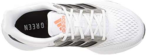 adidas EQ21 Run, Zapatillas de Running Hombre, FTWBLA/NEGBÁS/GRISEI, 40 2/3 EU