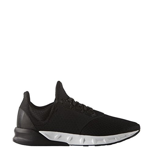 ADIDAS Falcon Elite 5 Af6420, Zapatillas Hombre, Negro/Blanco (Negbas/Negbas/Griosc), 43 1/3 EU