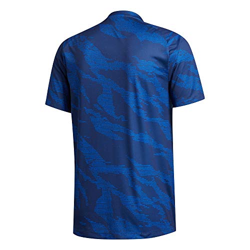 adidas FL Camo tee Camiseta, Hombre, Azuglo, XS