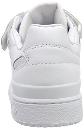 Adidas Forum Lo Refined, Zapatillas de Deporte Hombre, Blanco (Ftwbla/Ftwbla/Negbas 000), 45 1/3 EU