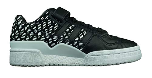 adidas Forum Lo W, Zapatillas de Deporte Mujer, Negro (Negbas/Negbas/Ftwbla), 39 1/3 EU