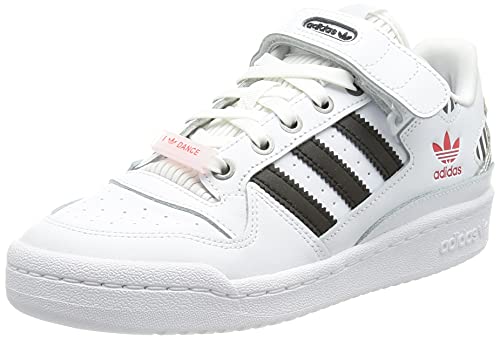 adidas Forum Low W, Zapatillas Deportivas Mujer, FTWR White Core Black True Pink, 39 1/3 EU