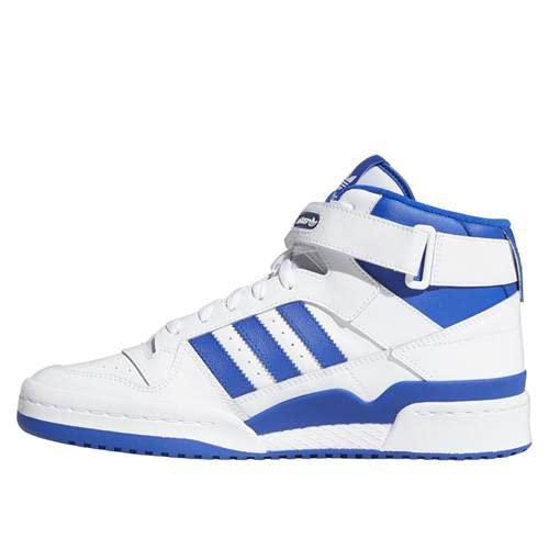 adidas Forum Mid, Zapatillas Hombre, FTWR White Team Royal Blue FTWR White, 43 1/3 EU