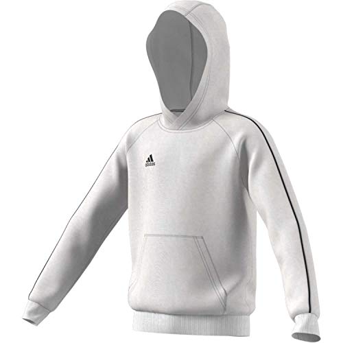 adidas FS1891 CORE18 Hoody Y Sweat Unisex-Child White 1516