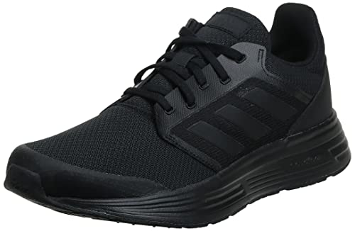 adidas Galaxy 5, Road Running Shoe Hombre, Core Black/Core Black/Core Black, 44 2/3 EU