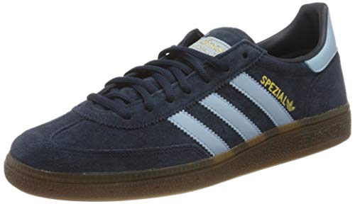 adidas Handball Spezial, Sneaker Hombre, Collegiate Navy/Clear Sky/Gum, 42 EU