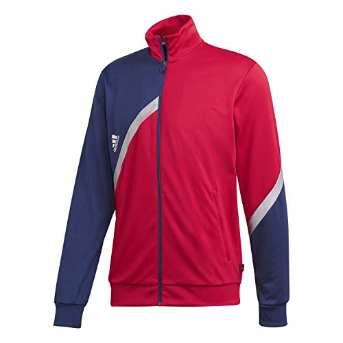 adidas IPB28-FS5047 Chaleco Tan Club H Jkt para Hombre, Scarlet/Navy Blue, Talla L, Mens