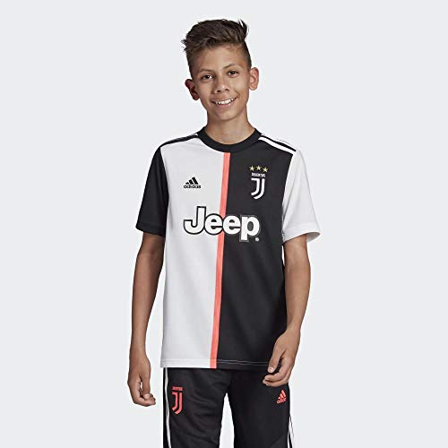 adidas Juve H Y Camiseta de Manga Corta, Niños, Negro (Black/White), 1516