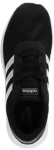 Adidas Lite Racer 2.0, Sneaker Hombre, Core Black/Footwear White/Core Black, 46 EU