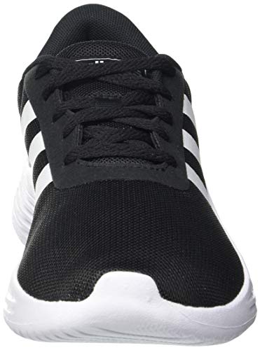 adidas Lite Racer 2.0, Sneaker Mujer, Core Black/Footwear White/Footwear White, 38 EU