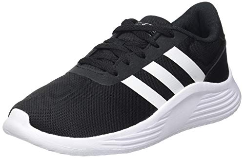 adidas Lite Racer 2.0, Sneaker Mujer, Core Black/Footwear White/Footwear White, 38 EU