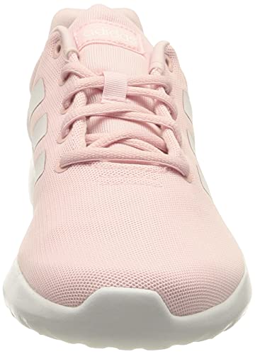 adidas Lite Racer CLN 2.0, Road Running Shoe, Clear Pink/Cloud White/Cloud White, 37 1/3 EU