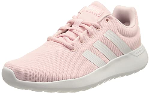 adidas Lite Racer CLN 2.0, Road Running Shoe, Clear Pink/Cloud White/Cloud White, 37 1/3 EU