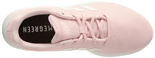 adidas Lite Racer CLN 2.0, Road Running Shoe, Clear Pink/Cloud White/Cloud White, 37 1/3 EU