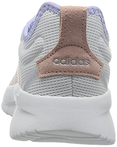 adidas Lite Racer Rebold, Zapatillas para Correr de Carretera Mujer, Cloud White/Vapour Pink/Violet Tone, 38 EU