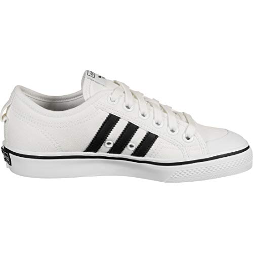 Adidas Nizza, Zapatillas Hombre, Blanco (Footwear White/Core Black/Footwear White 0), 46 EU